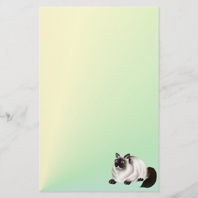 Papeterie Himalayan Kitty 2 (Devant)