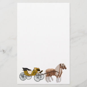 Papeterie hippomobile de chariot
