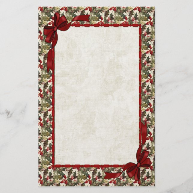 Papeterie Holly Berry (Devant)