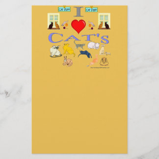 Papeterie I Love Cat's