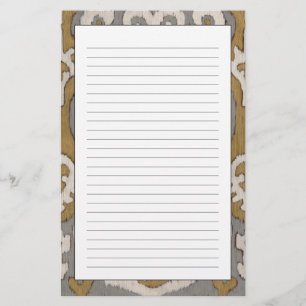 Papeterie Ikat ocre II