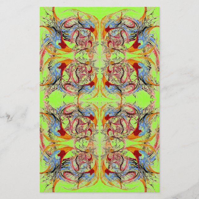 Papeterie Imaginaire Abstrait Livre de papier pour artisanat (Devant)