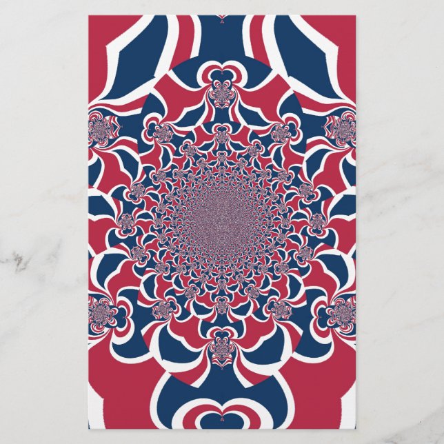 Papeterie Impression d'art de Kaléidoscope (Devant)