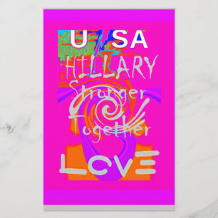 Papeterie Impression d'art Hillary Inspiration en rose