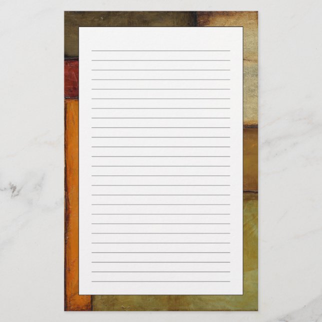 Papeterie Impressionniste d'origine par Jennifer Goldberger (Devant)