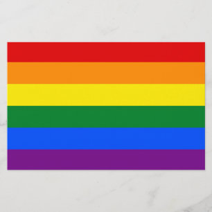Papeterie Indicateur Gay pride arc-en-ciel