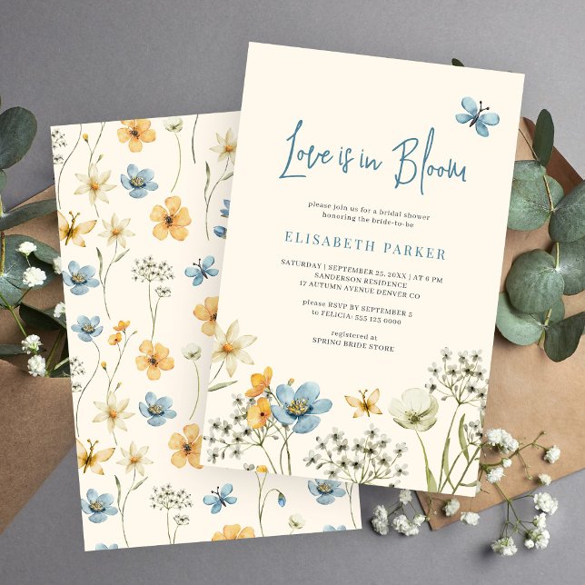 Papeterie Invitation de fête prénuptiale de mariage à petit  (Créateur téléchargé)