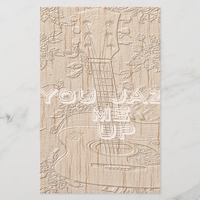 Papeterie J'aime le bois brun Hakuna Matata (Devant)