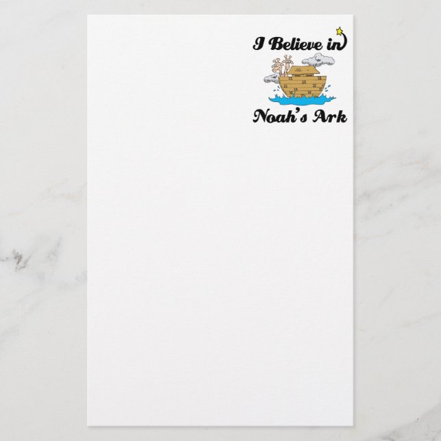 Papeterie je crois en noahs ark (Devant)