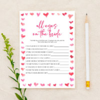 Jeux de Salle de Mariage Cœurs Tout Les Yeux Sur L