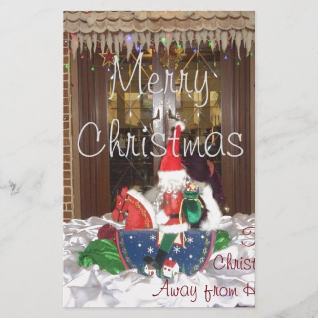 Papeterie Joyeuses vacances de Noël loin de la maison Inspir (Devant)
