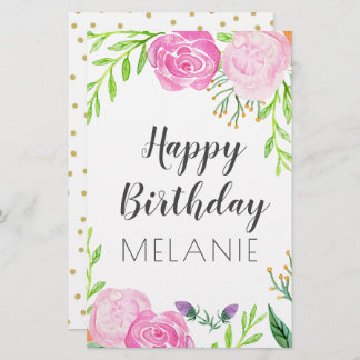 Papeterie Joyeux anniversaire