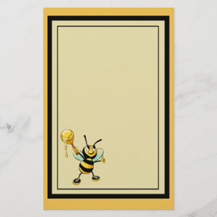 Papeterie Joyeux Bumble Bee avec un Scoop de miel