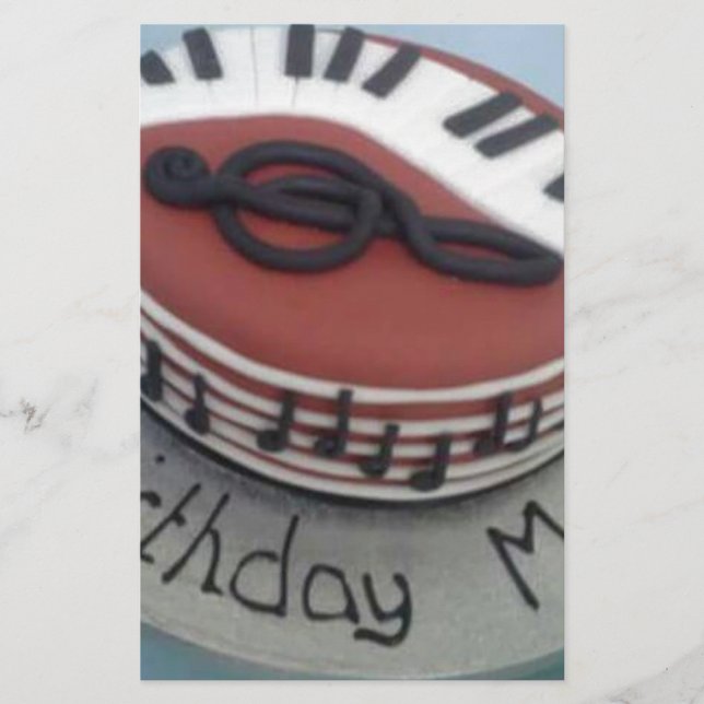 Papeterie Joyeux gâteau de maman d'anniversaire (Devant)