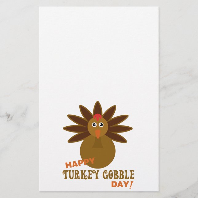 Papeterie Joyeux Jour de la grogne turque Thanksgiving (Devant)