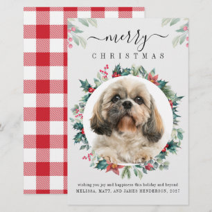 Papeterie Joyeux Noël Personnalisé Propriétaire de l'animal 