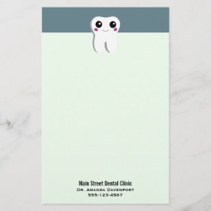 Papeterie Joyeux sourire Dental Tooth Cute