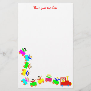 Papeterie Joyeux Train pour enfants