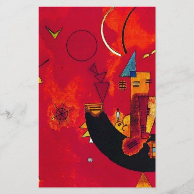 Papeterie Kandinsky Mit und Gegen (Devant)