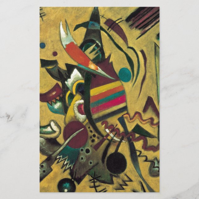 Papeterie Kandinsky Points Peinture en toile Abstraite (Devant)