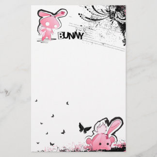Papeterie Kawaii emo Stationery Bunny Rose