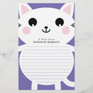 Papeterie Kids Kitty Cat Cute Stations