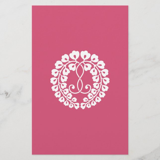 Papeterie Kujo wisteria H (Devant)