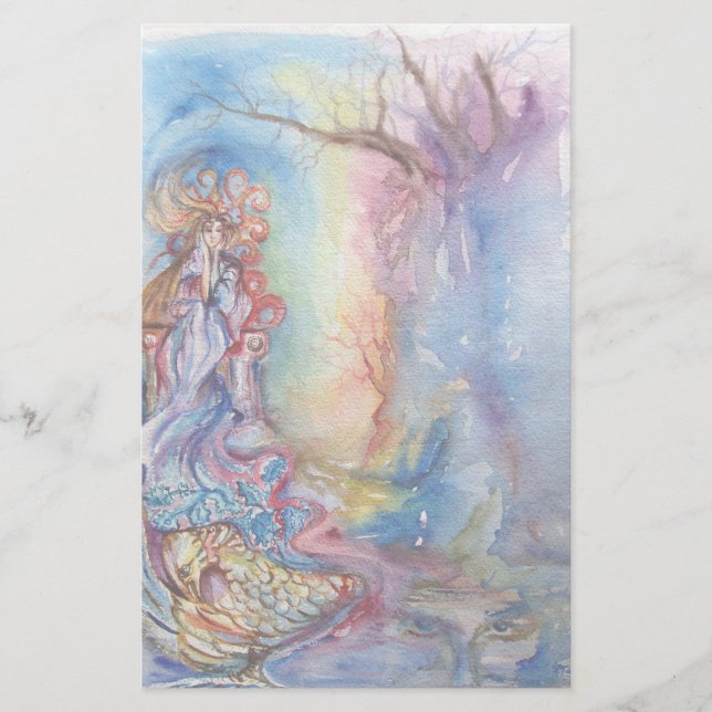 Papeterie LA FEMME DU LAC, La Magie et le Mystère (Devant)