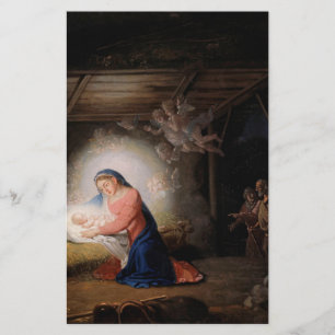 Papeterie La Nativité du Christ (par Vladimir Borovikovsky)