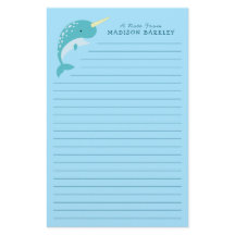 La petite baleine de Narwhal Kid