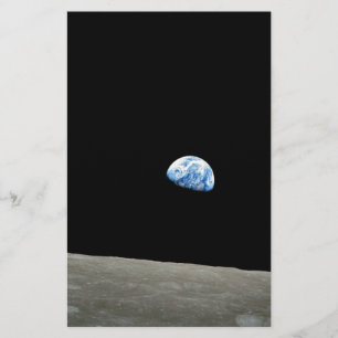 Papeterie la terre de l'univers lune