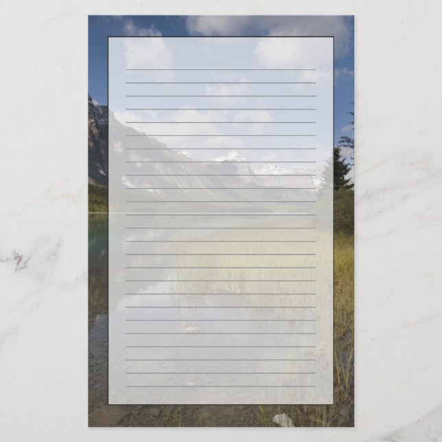 Papeterie lac de sauvagine le long de la promenade des Glaci (Devant)