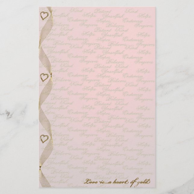 Papeterie L'amour est...papeterie (Devant)