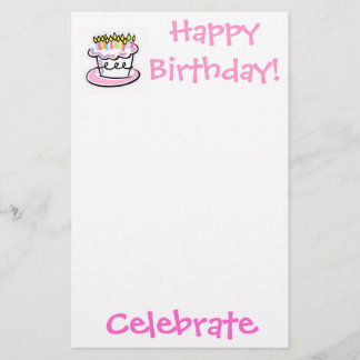 Papeterie l'anniversaire, célèbrent, joyeux anniversaire !