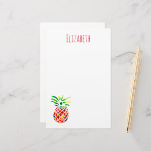 Papeterie L'art cool de l'ananas funky