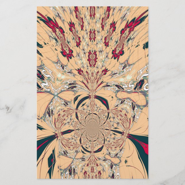 Papeterie Le Kaleidoscope Africain Vibrant : Un Plaisir Pais (Devant)