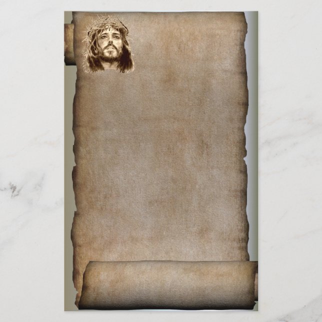 Papeterie Le rouleau du Jésus-Christ, couronne des épines (Devant)