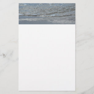 Papeterie L'eau sur la plage Photographie Abstraite
