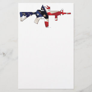 Papeterie Les Etats-Unis, le patriote, le drapeau et les