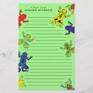 Papeterie Les Grenouilles d'arbre Cute Kid's