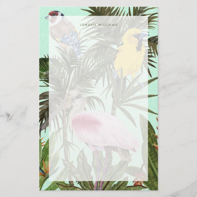 Papeterie Les oiseaux au paradis (Devant)