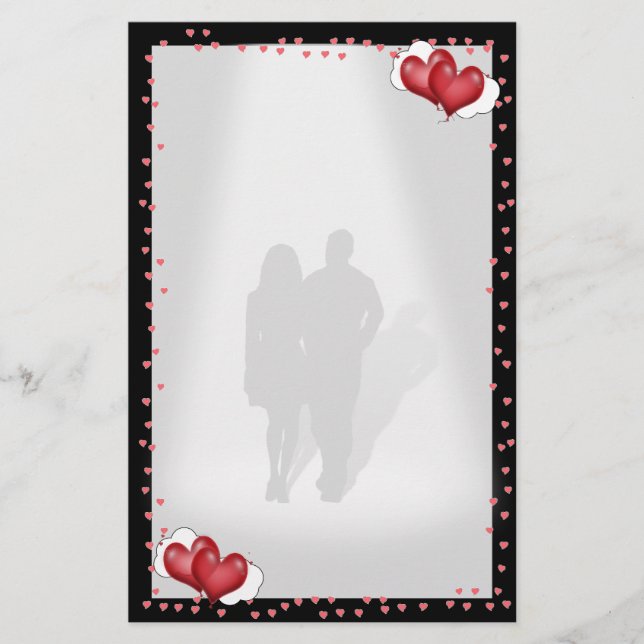 Papeterie Lettre d'amour amoureuse (Devant)