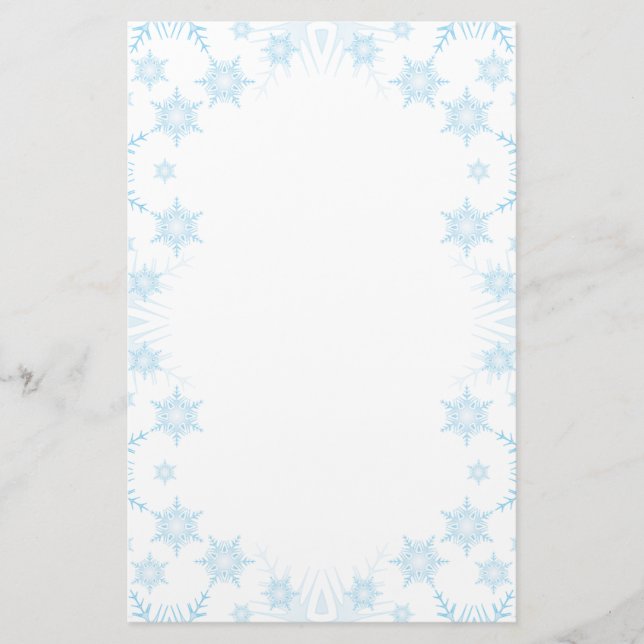 Papeterie LETTRE DE NOUVEAU VERRE D'Hiver FRANCES DE CRISE (Devant)