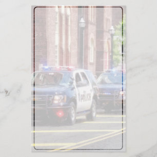 Papeterie Ligne des voitures de police