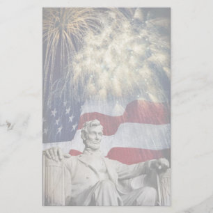 Papeterie Lincoln et Fireworks