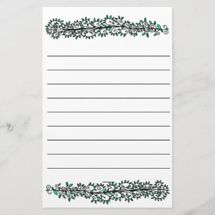 Papeterie Livre de Motif Vin Plante simple Nature