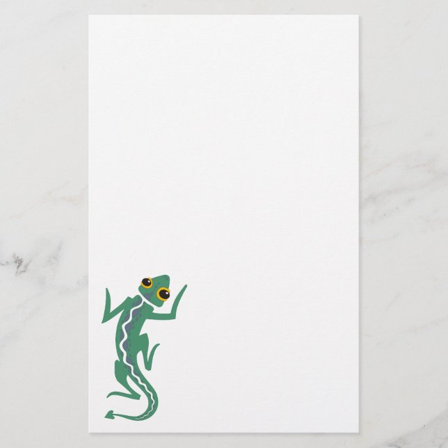 Papeterie Lizard tribal (Devant)