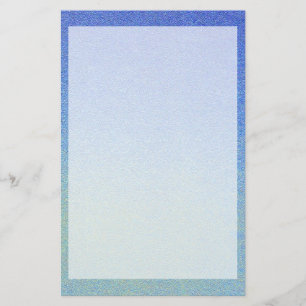 Papeterie Lumière bleue d'obscurité de regard de sable de