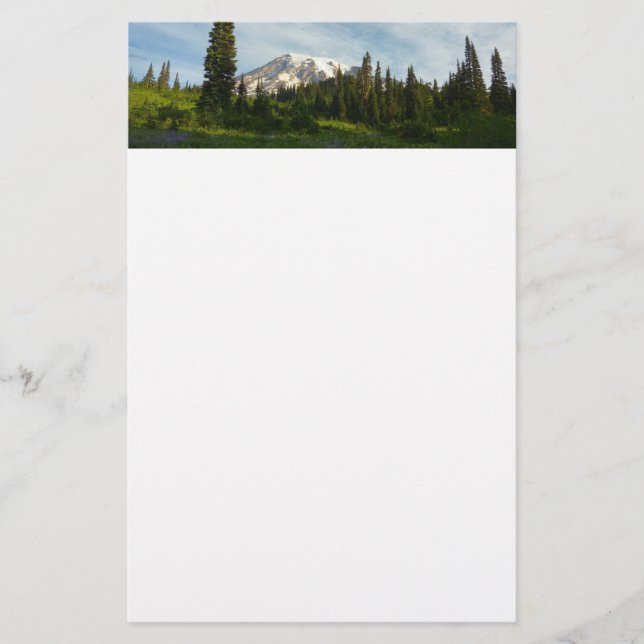 Papeterie Lumière du matin sur le mont Rainier (Devant)