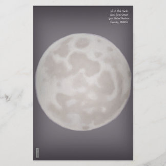 Papeterie Lune peinte